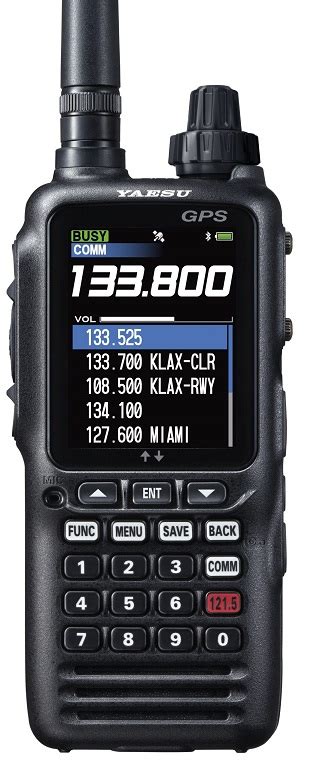 YAESU FTA 850L ruční AIRBAND radiostanice VOR ILS GPS ELIX