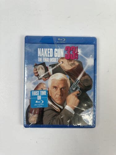 The Naked Gun The Final Insult Blu Ray Disc Brand New