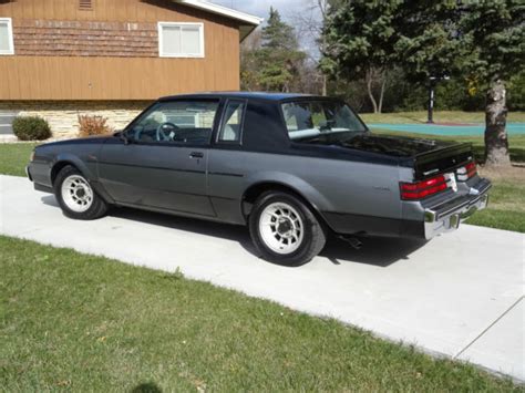 1986 Buick Regal T Type Turbo Wh1 Designer Series Rare Documented Grand National For Sale