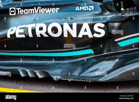 Mercedes Amg F1 Team W14 Mechanical Detail Of The New Side Pods In The