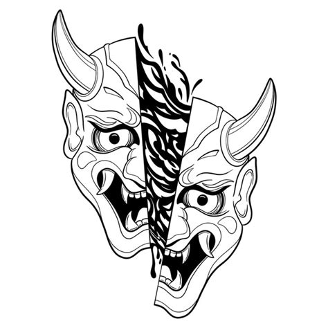 Oni Mask Photos Images And Pictures Shutterstock