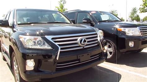 2013 Toyota Landcruiser Vs 2013 Lexus LX 570 Vocal Video With