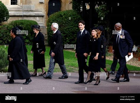 Windsor England September Norma Major Und Der Ehemalige