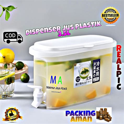 Jual Promo Bisa Cod Dispenser Jus Plastik Mini Liter Galon Air