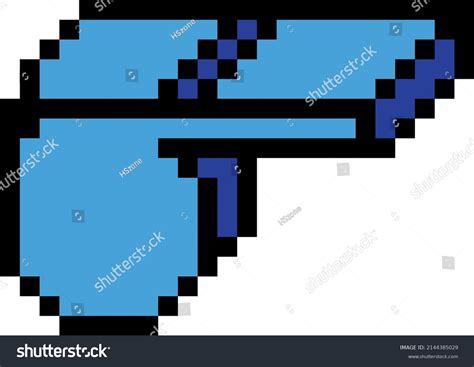 Whistle Pixel Art Vector Illustration Whistle стоковая векторная