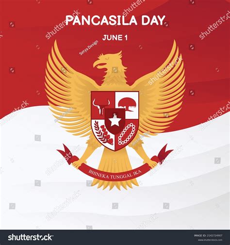 Illustration Vector Graphic Garuda Pancasila Symbol Stock Vector ...