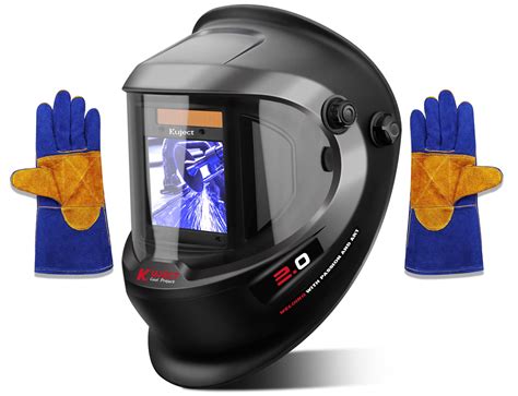 Buy Large Size Viewing True Color Auto Darkening Welding Helmet With