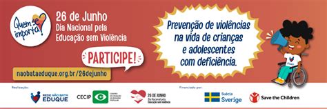 Prevenção de violências contra crianças e adolescentes deficiência