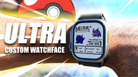 Apple Watch ULTRA Pokemon battle watch face! (How To Install.) - YouTube