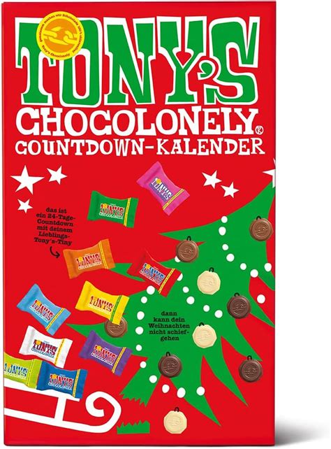 Tony S Chocolonely Chocolate Christmas Advent Calendar Days