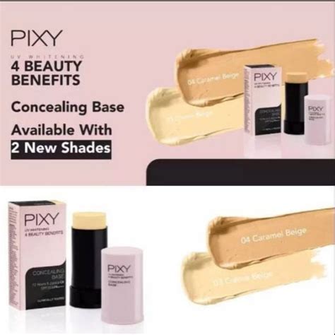 Jual Pixy Uv Whitening Beauty Benefits Concealing Base Gr Shopee