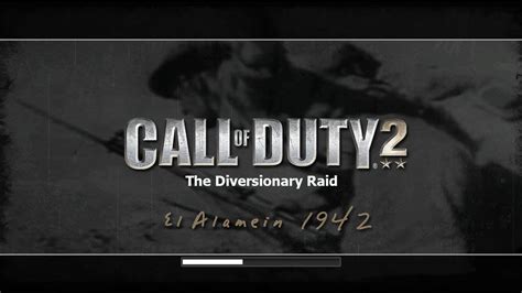 Call Of Duty Campaign Gameplay The Diversionary Raid Youtube