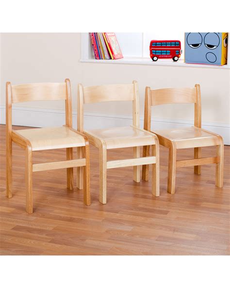 Tuf Class™ Children's Wooden Chairs (Pack of Two)