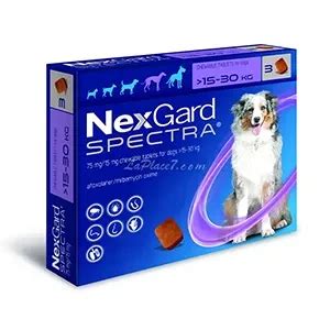 NexGard Spectra 3 Comprimés pour chien de 15 kg 30 kg