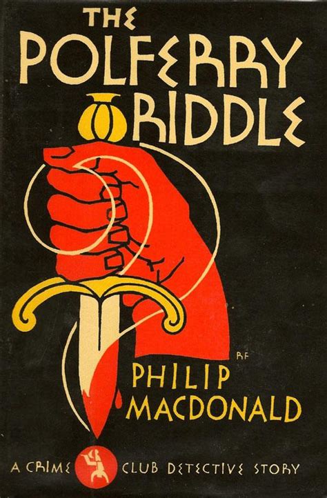 The Polferry Riddle By Macdonald Philip Very Good Hardcover