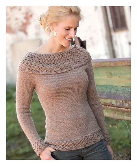 Cowl Neck Jumper Knitting Pattern Online