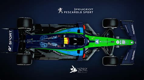 Rss Formula Hybrid Peugeot Pescarolo Sport Formula Livery