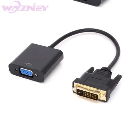 Dvi To Vga Dvi D To Vga Adapter Converter Cable 241 25 Pin Dvi Male To