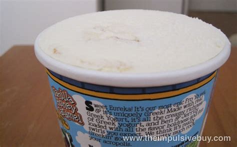 Review Ben And Jerrys Vanilla Honey Caramel Greek Frozen Yogurt The