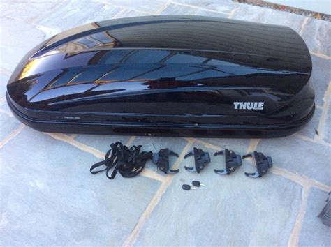 Thule Roof Box Pacific 200 And Clamps In Aylsham Norfolk Gumtree