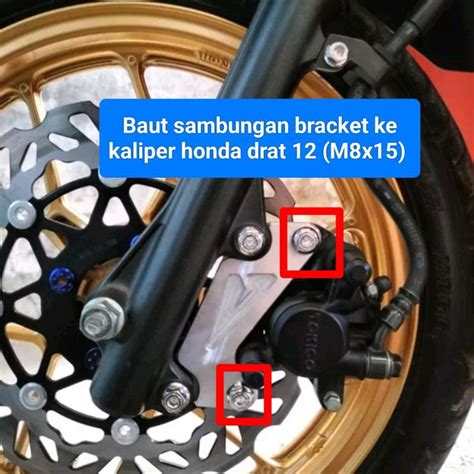 Jual Baut Sambungan Bracket Ke Kaliper Honda Drat M X Harga