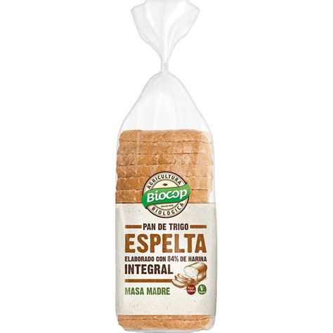 Comprar Pan de molde de trigo espelta integral ecológico bolsa 400 g