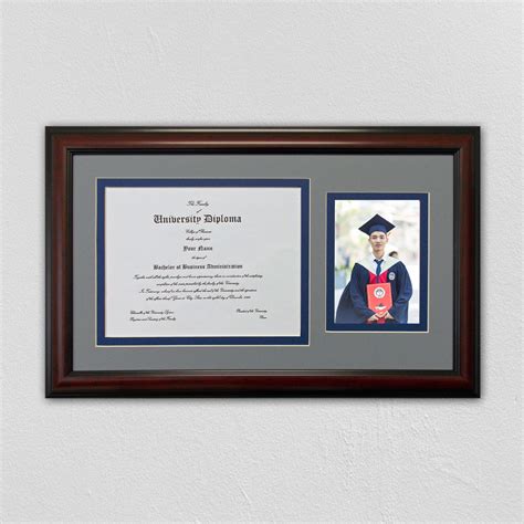 Graduation University Frame 2 Opening - Diploma Frame