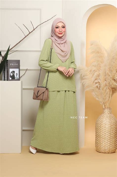 Baju Olive Green Sesuai Tudung Warna Apa Swim Hijab Dark Green