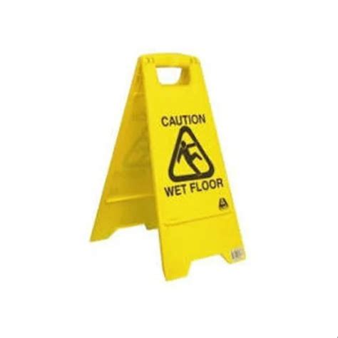 Yellow Caution Board At Rs 250piece Caution Board In New Delhi Id