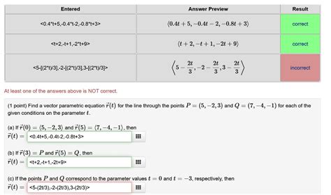 Solved Entered Answer Preview Result 27t 11 6973 24