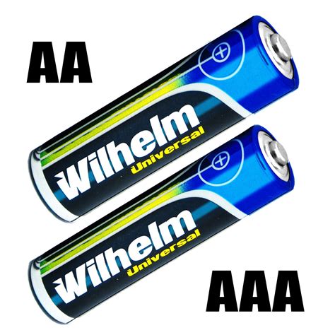 Wilhelm Universal Alkaline Batterie AA Mignon LR6 AAA Micro LR03 EBay