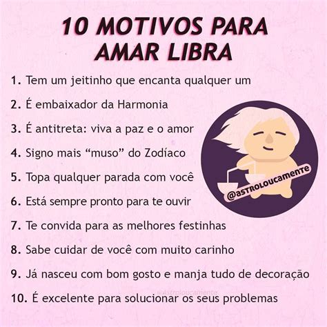 10 Motivos Para Amar Libra 😍♎ Beijos Da Maria Talismã 🔮