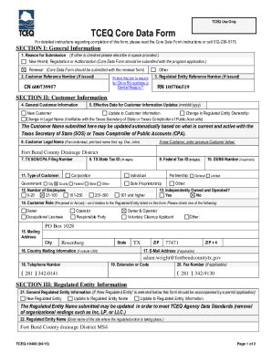 Fillable Online TCEQ 20650 Instr Instructions For Application Form For