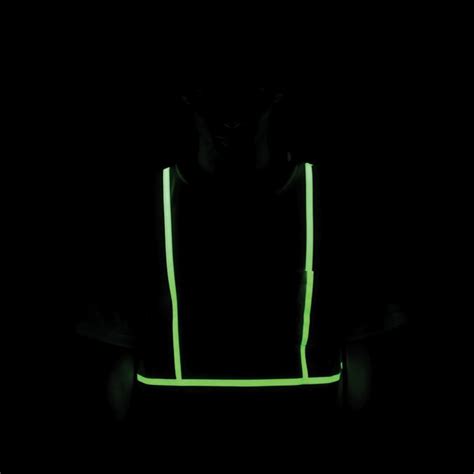 Alpha Workwear Class 2 Hi Vis Illuminating Safety Vest Glow A200