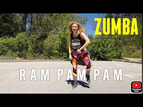 RAM PAM PAM By Natti Natasha Ft Becky G Cumbiaton ZUMBA With Nedy