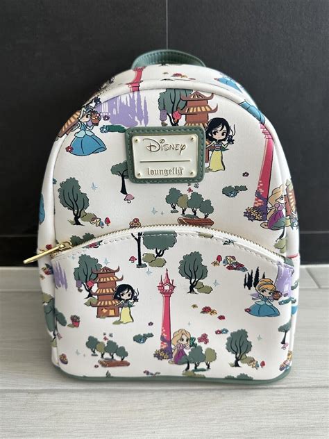 Loungefly Disney Princess Landscape Mini Backpack Gem