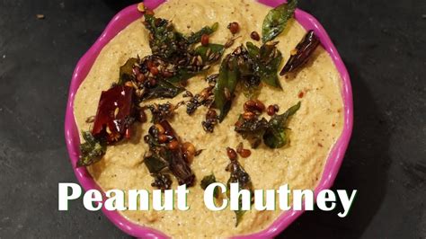 Peanut Chutney Groundnut Chutney Palli Chutney In Telugu Amma