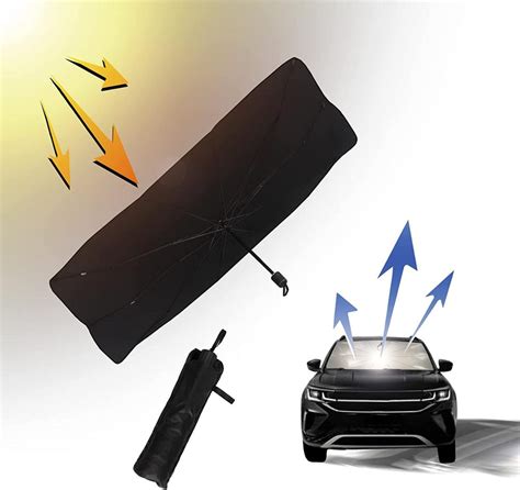 Parasol Coche Delantero Plegable Coche Con Anti Uv Rayos