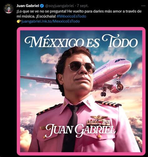 Cuentas De Juan Gabriel Usan Ia Para Rejuvenecerlo Se Lanza Nueva Canción Inédita