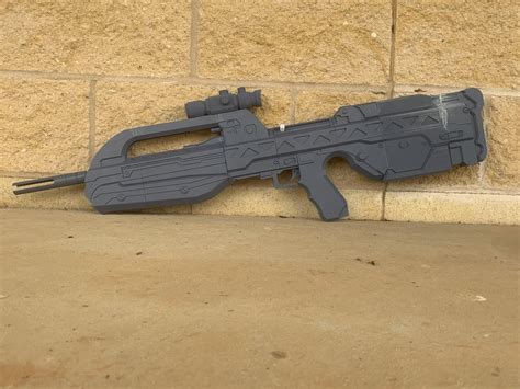 3D printed Halo 2 Battle Rifle : r/halo