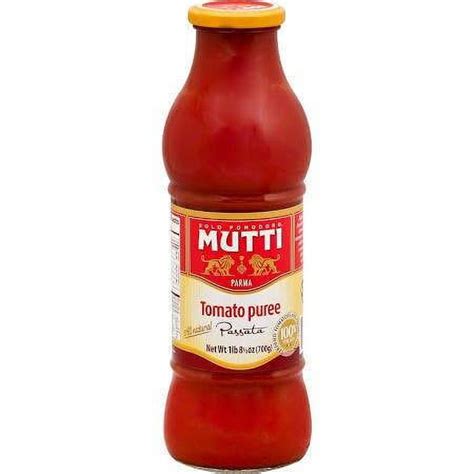 Pack Mutti Italian Classic Tomato Puree Passata Oz Walmart