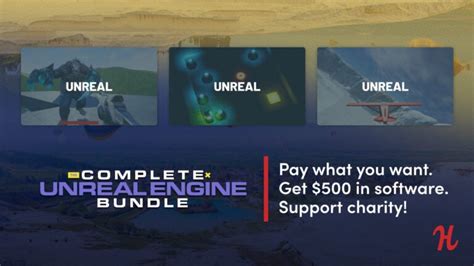 Humble Software Bundle The Complete Unreal Engine Bundle Bundle Scan