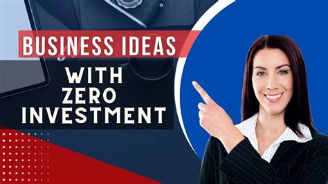 Business Ideas With ZERO Investment YouTube