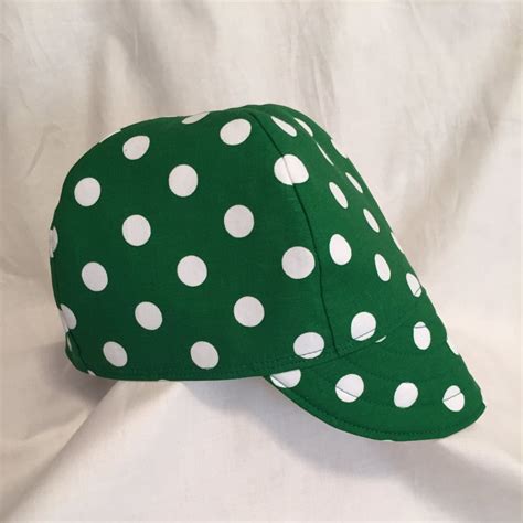 Polka Dot Welders Capwelding Cap By Kattshatts On Etsy