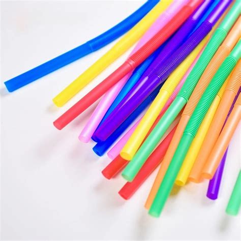 Biodegradable Pla Eco Straws Compostable Disposable Bent Straws Wallis