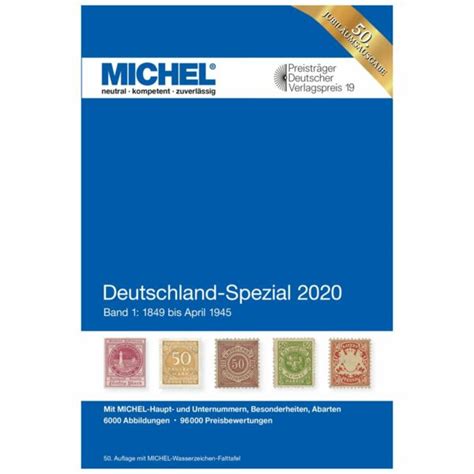 Michel Catalog Deutschland Spezial 2020 Volume I II Philatelicly