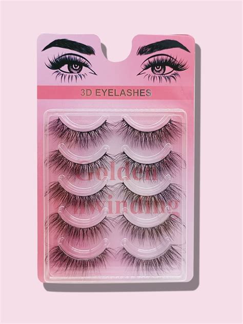 Pairs Extra Long False Eyelashes Eyelashes False Eyelashes Mink