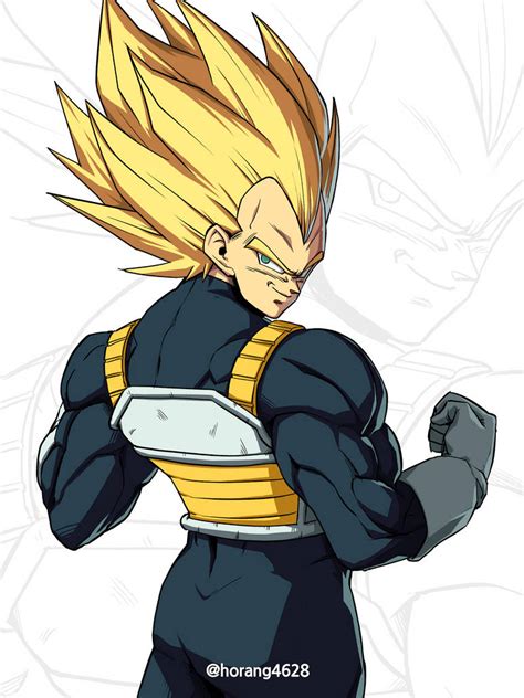 super vegeta  horang  deviantart