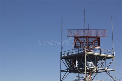 Radar Del Controllo Del Traffico Aereo Immagine Stock Immagine Di