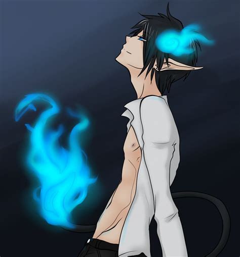 Blue Exorcist Fan Art: Rin | Blue exorcist, Blue exorcist rin, Rin okumura